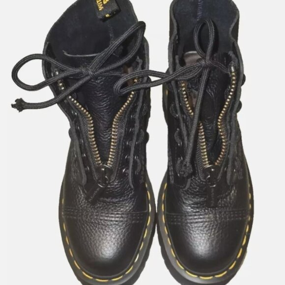 Dr. Martens Shoes - Dr. Martens Black Combat Boots